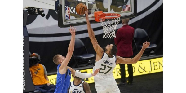 Rudy Gobert lleva a Utah Jazz a 10 victorias consecutivas Rudy Gobert lleva a Utah Jazz a 10 victorias consecutivas